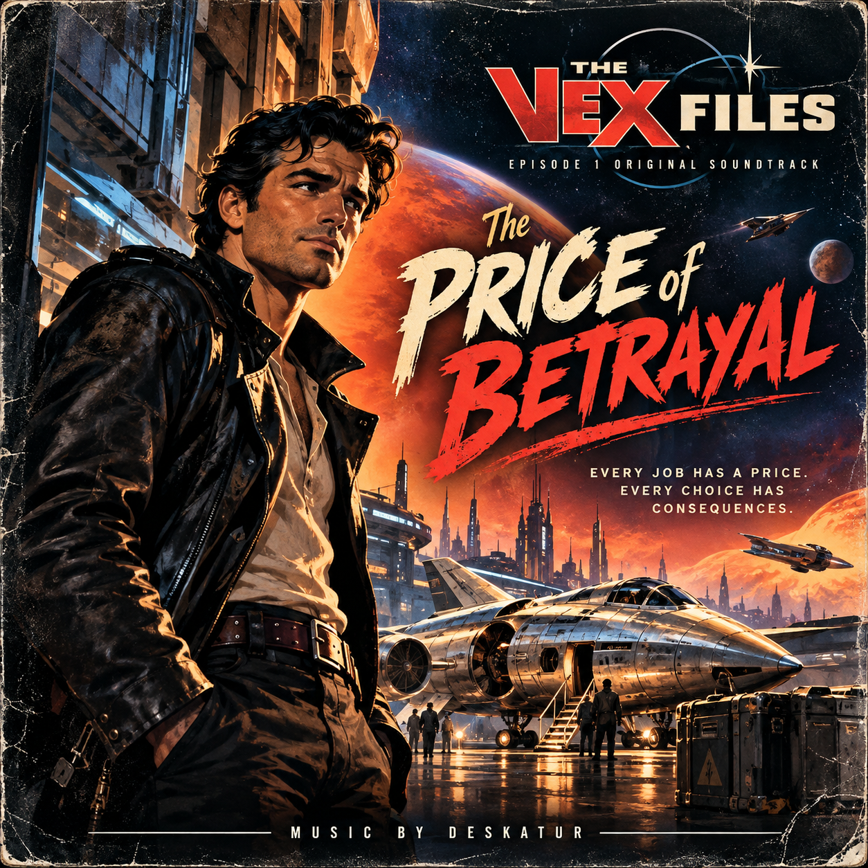 The Price of Betrayal original soundtrack cover art